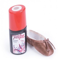 gym red shoe paint