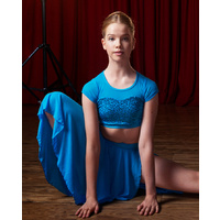 Studio 7 Attitude Sequin Crop Top Adult