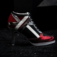 Astriques Red with matching Shoe Tote;