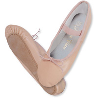 Ballet Shoes Pink Leather Full Sole Adult