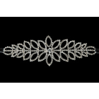 Mad Ally Flower Diamonte Headpiece