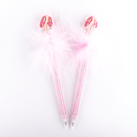 Mad Ally Ballet Shoes Fluffy Pen
