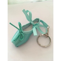 Fifi & Co Pointe Shoe Keyring; Mint