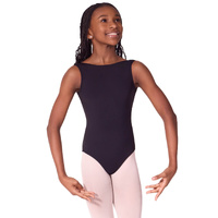 Capezio Soft Elegance Boatneck Leotard Tween; Child