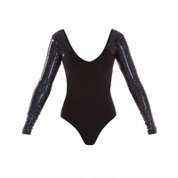 Energetiks Sophie Leotard Adult Small; Black