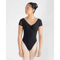 Alexandra Cap Sleeve Leotard;