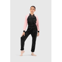 Bloch Julia Girls Velvet Bomber Jacket;