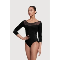 Bloch Indy Womens 3/4 Sleeve Leotard; Adult