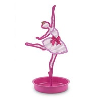 Pink Poppy Beautiful Ballerina Earring Stand Hot Pink