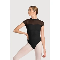 Bloch Mirella Miami Mesh Back Womens Cap Sleeve Leotard; Adult