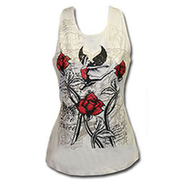 Mad Ally Roses Singlet