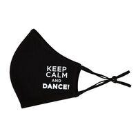 Energetiks Adjustable Face Mask - Keep Calm and Dance!