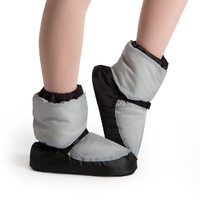 Bloch Light Grey Warm Up Bootie Adult