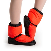 Bloch Orange Fluro Warm Up Bootie Adult