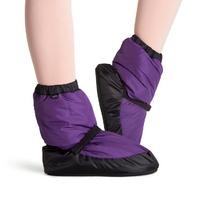 Bloch Purple & Black Warm Up Bootie Child