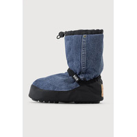 Bloch Adult Upcycled Denim Warm Up Booties