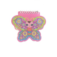 Mad Ally Spiral Notebook; Butterfly