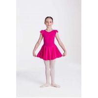 Studio 7 Cap Sleeve Tactel Chiffon Dress Child