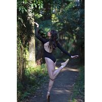 Studio 7 Ava Leotard Child X- Large; Black