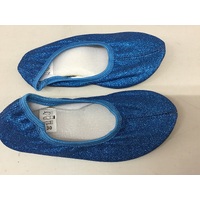 Glitter gymnastic shoe dark blue