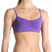Bloch Freestyle Gather Front Crop Top Womens