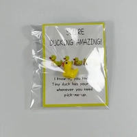 Inspirational Cards with Toy Duck