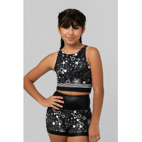 Sylvia P Fast Lane Cropped Singlet