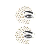 Face, Eye and Body Jewels Gold