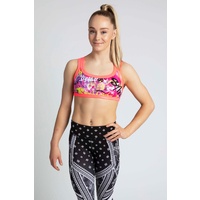 Sylvia P Graffiti Girl Crop Top