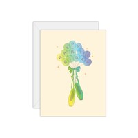 Mad Ally Happy Birthday Card Yellow