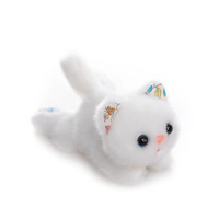 Blossom Buddies White Cat