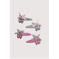 Mad Ally Ballet Shoe Glitter Hair Clips