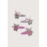 Mad Ally Ballet Shoe Glitter Hair Clips