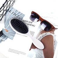 Mad Ally Wet Dry Detangling Brush White