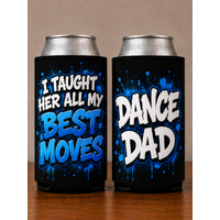 Dance Dad Stubby Holders - Best Moves