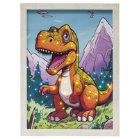 Mad Ally Light Up Frame; Dinosaur