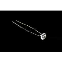 Mad Ally Diamante Bun Pin- Clear