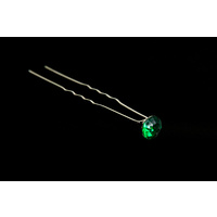 Mad Ally Diamante Bun Pin- Green