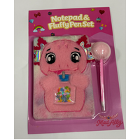 Mad Ally Fluffy Notebook - Axolotl