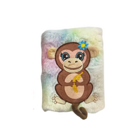 Mad Ally Fluffy Notebook - Monkey
