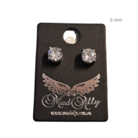 Mad Ally Magnetic Earrings; 6mm