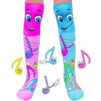 Mad Mia Music Notes Socks
