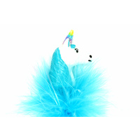 Mad Ally Unicorn Fluffy Pen; Blue