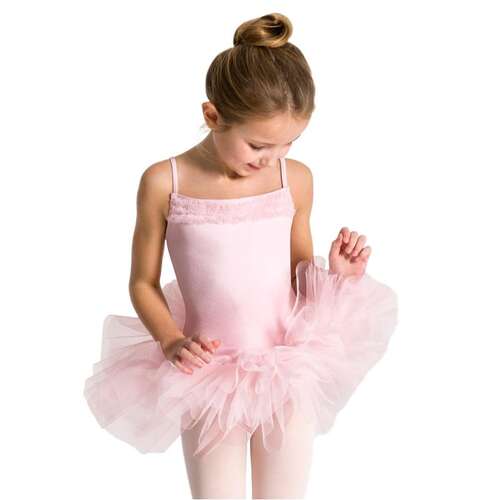 Capezio Ruffle Yoke Tutu Dress Toddler; Pink