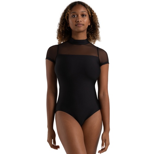 Capezio Blackthorn Leotard; Black; Adult X- Small