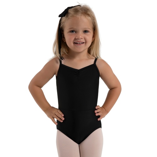 Capezio Kira Leotard; Black; Child Toddler