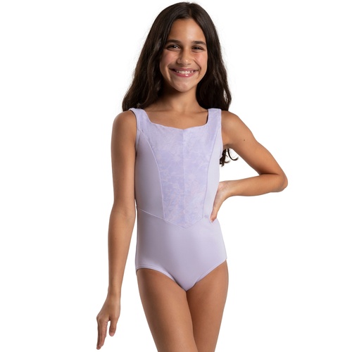 Capezio Sapphire Leotard Child Intermediate; Lavender