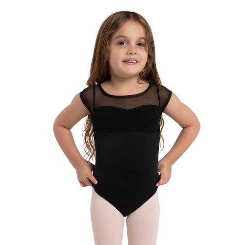 Capezio Pearl Leotard Child Medium; Black