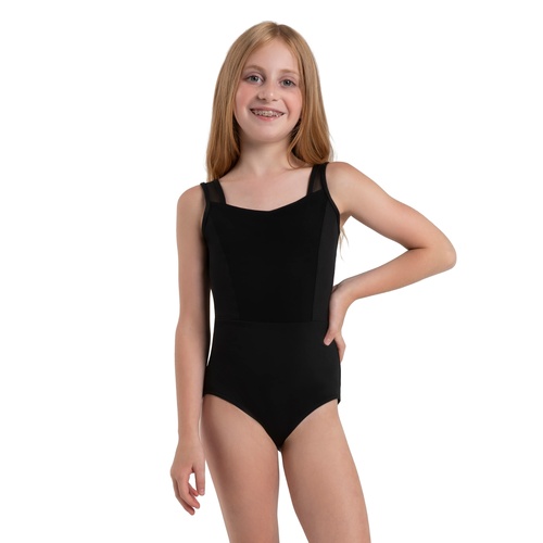 Capezio Lapis Leotard; Black; Child Toddler