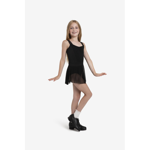 Capezio Songbird Skirt; Black; Child Toddler